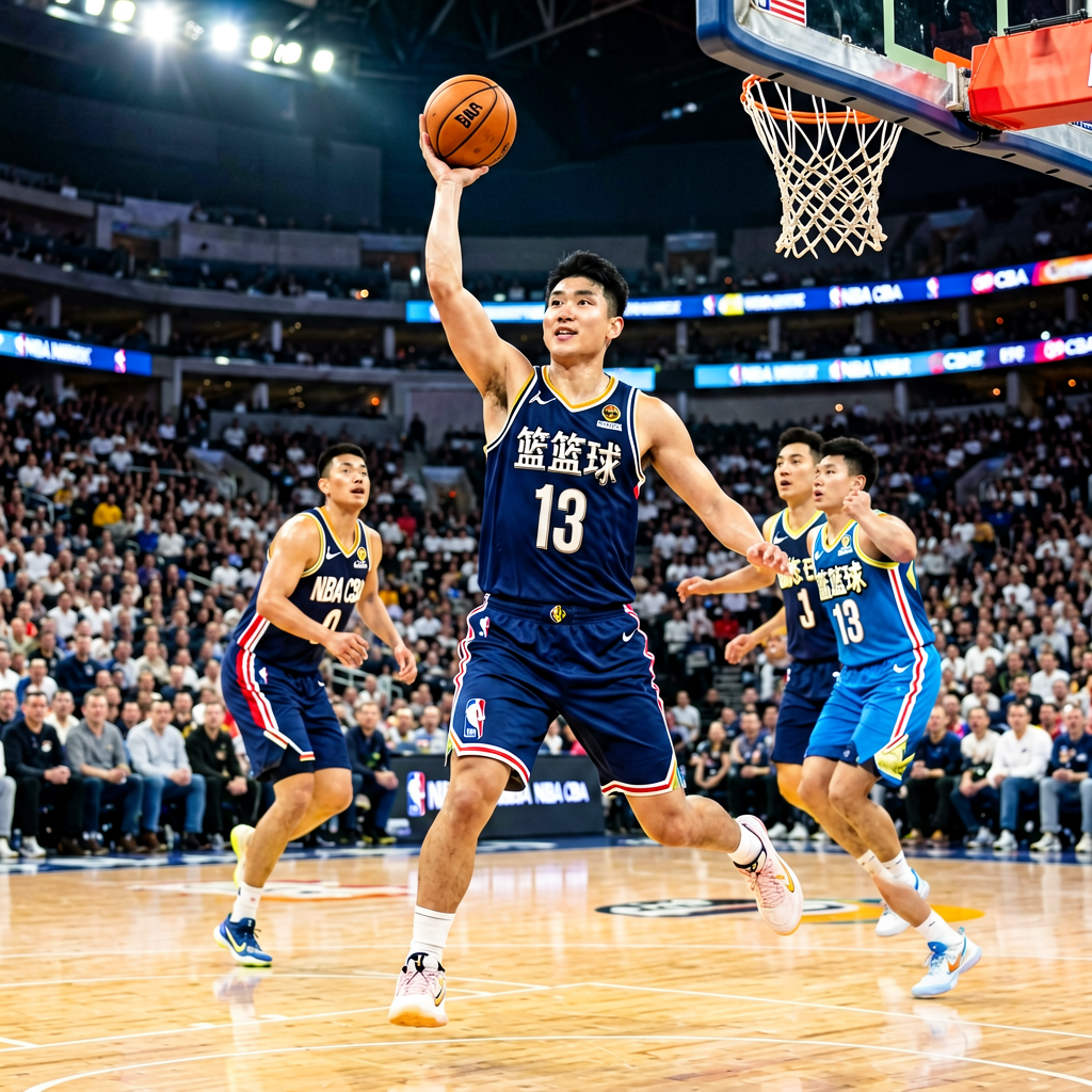 篮球NBA赛事：常规赛季后赛全明星精彩瞬间